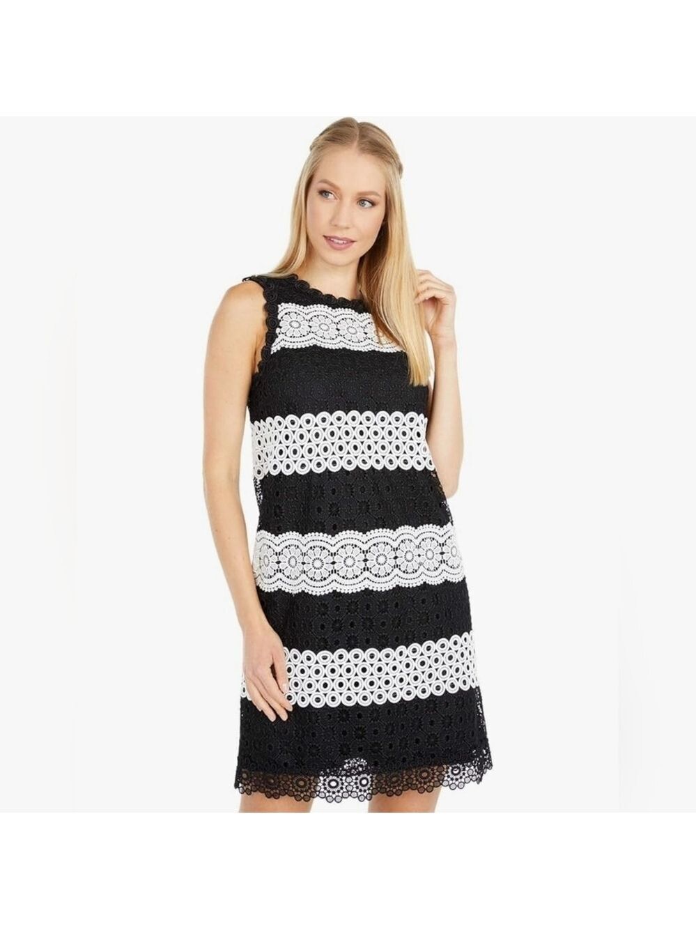 Kate Spade New York Floral Dot Lace Shift Dress